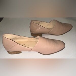 Dansko Larisa Shoes Women’s 38/7.5M Taupe Leather Loafer Slip On Comfort Casual